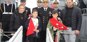 TCG Tayfun hücumbotu ile TCSG-15 Sahil Güvenlik botu Kocaeli'de ziyarete açıldı