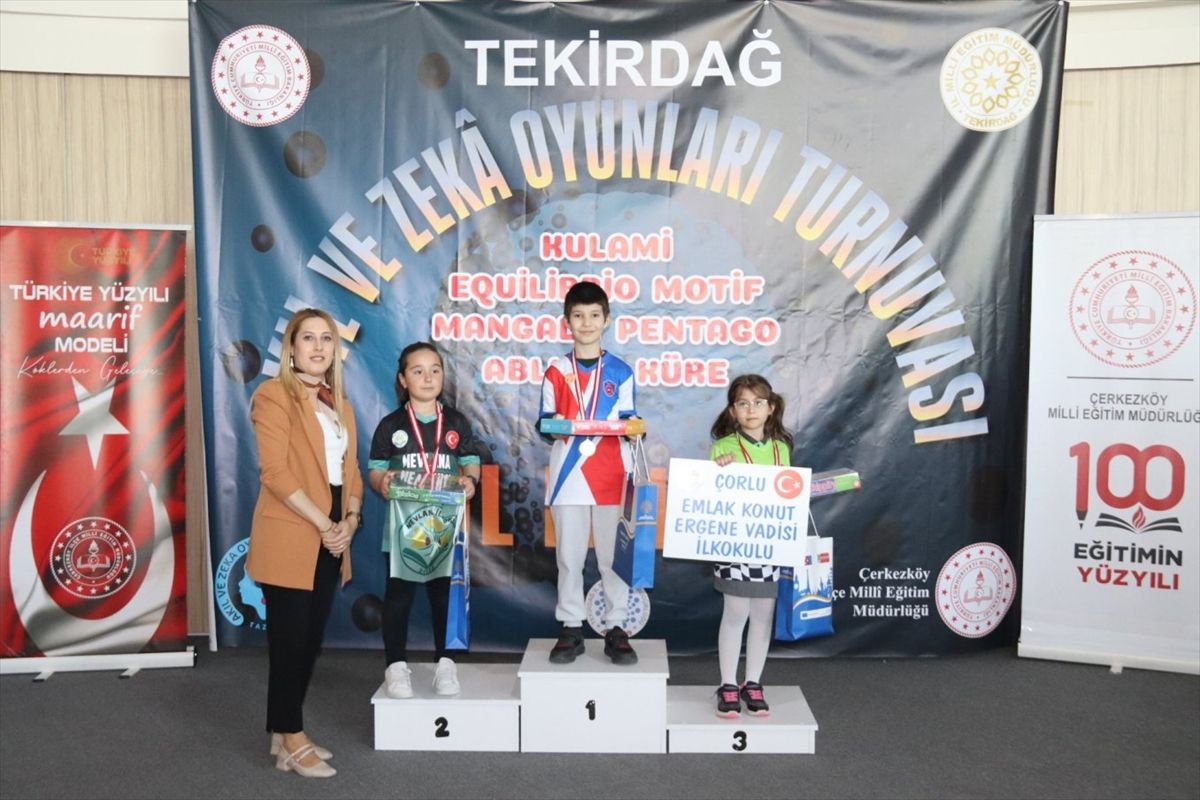 Tekirdağ'da Akıl ve Zeka Oyunları finali gerçekleştirildi