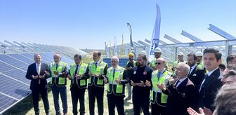 Konya'da yeni güneş enerjisi santralinin başlangıç programı yapıldı