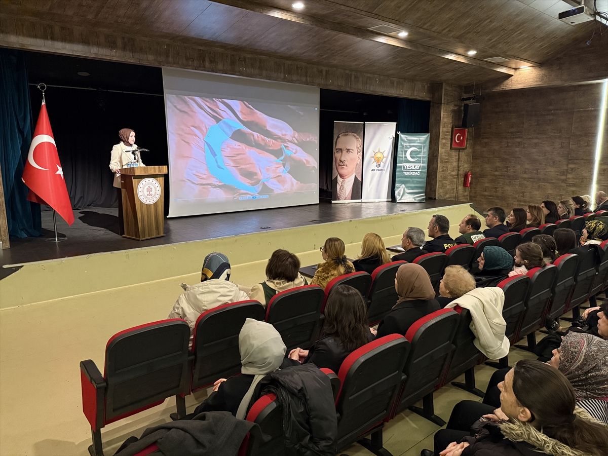Tekirdağ'da 'Bağımlılıkla Mücadele' semineri düzenlendi