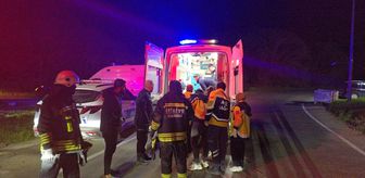 Tekirdağ'da devrilen otomobildeki 1 kişi öldü, 3 kişi yaralandı