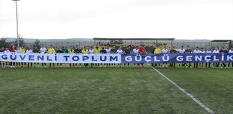 Tekirdağ'da Polis Haftası kapsamında dostluk maçı düzenlendi