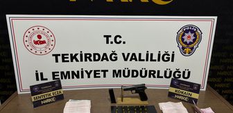 Tekirdağ'da uyuşturucu operasyonlarında yakalanan 12 şüpheli tutuklandı