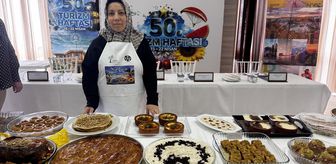 Tekirdağ'da yöresel tatlılar yarıştı