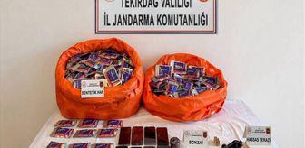 Tekirdağ merkezli uyuşturucu operasyonunda yakalanan 8 zanlı tutuklandı