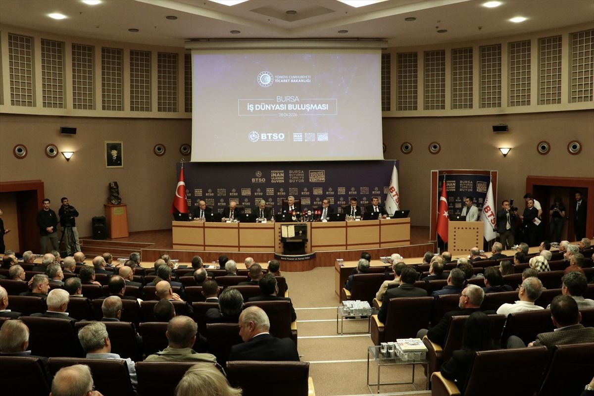 Ticaret Bakanı Bolat, Bursa İş Dünyası Buluşması'nda konuştu Açıklaması