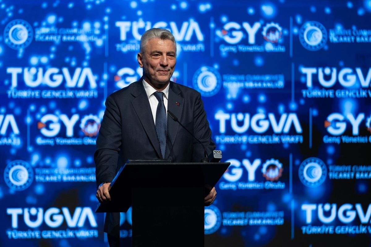 Ticaret Bakanı Bolat, TÜGVA'nın 'Genç Yönetici Okulu' programında konuştu Açıklaması