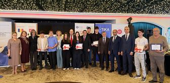 TİKA, Romanya'daki bilgi yarışmasında dereceye giren soydaş öğrenciler için ödül töreni düzenledi