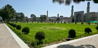 TİKA tarafından yenilenen Herat Ulu Cami parkı hizmete açıldı