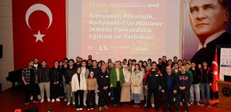 TOGÜ'de KBRN farkındalık eğitimi ve tatbikatı yapıldı