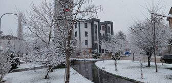 Tokat'ın ilçelerinde kar yağışı etkili oluyor