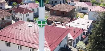 Tokat'ta depremde hasar gördüğü için yıkılan minarenin yerine yenisi yapıldı