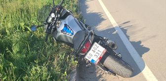 Tokat'ta devrilen motosikletin sürücüsü öldü