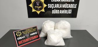 Tokat'ta dorsesindeki araçlardan birinde uyuşturucu bulunan tırın sürücüsü gözaltına alındı
