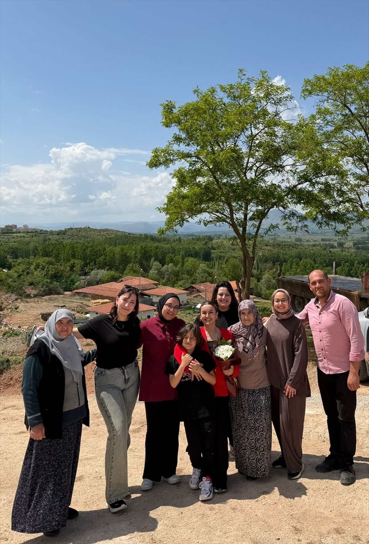 Tokat'ta köyde Anneler Günü etkinliği yapıldı