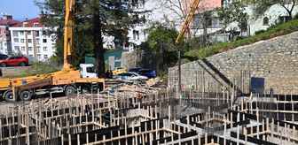 Trabzon'da inşa edilecek caminin temeli törenle atıldı