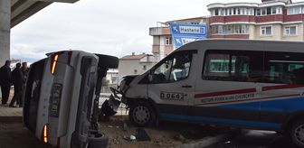 Trabzon'da meydana gelen trafik kazasında 4 kişi yaralandı