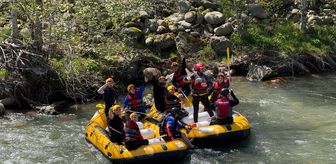 Trabzon'da 'Nehir Rehberliği ve Rafting Eğitimi' düzenlendi