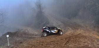 Trabzon'da Türkiye Offroad Şampiyonası'nın 1. ayağında mukavemet etabı yapıldı