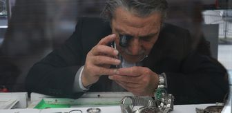 Trabzonlu 73 yaşındaki saat ustası yarım asırdır zamana ayar veriyor
