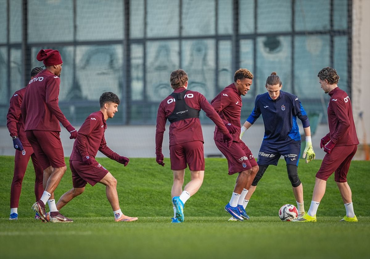 Trabzonspor, Başakşehir maçının hazırlıklarına başladı