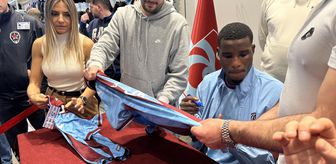 Trabzonsporlu futbolcu Onuachu taraftarlarla buluştu