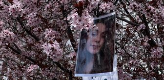Tunceli'de ağaçlara Gülistan Doku'nun fotoğrafları asıldı
