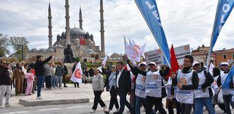 TÜRK-İŞ '1 Mayıs Emek ve Dayanışma Günü'nü Edirne'de kutladı