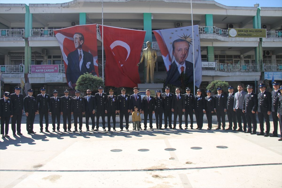 Türk Polis Teşkilatının 181. kuruluş yıl dönümü Serik'te kutlandı