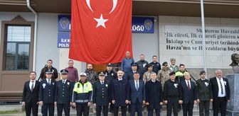 Türk Polis Teşkilatının 181. kuruluş yıl dönümü Havza'da kutlandı