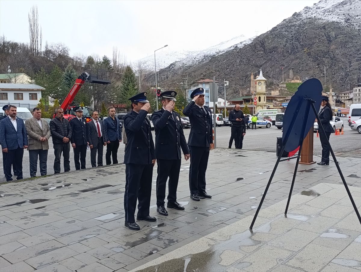 Türk Polis Teşkilatının 181. kuruluş yıl dönümü İspir'de kutlandı