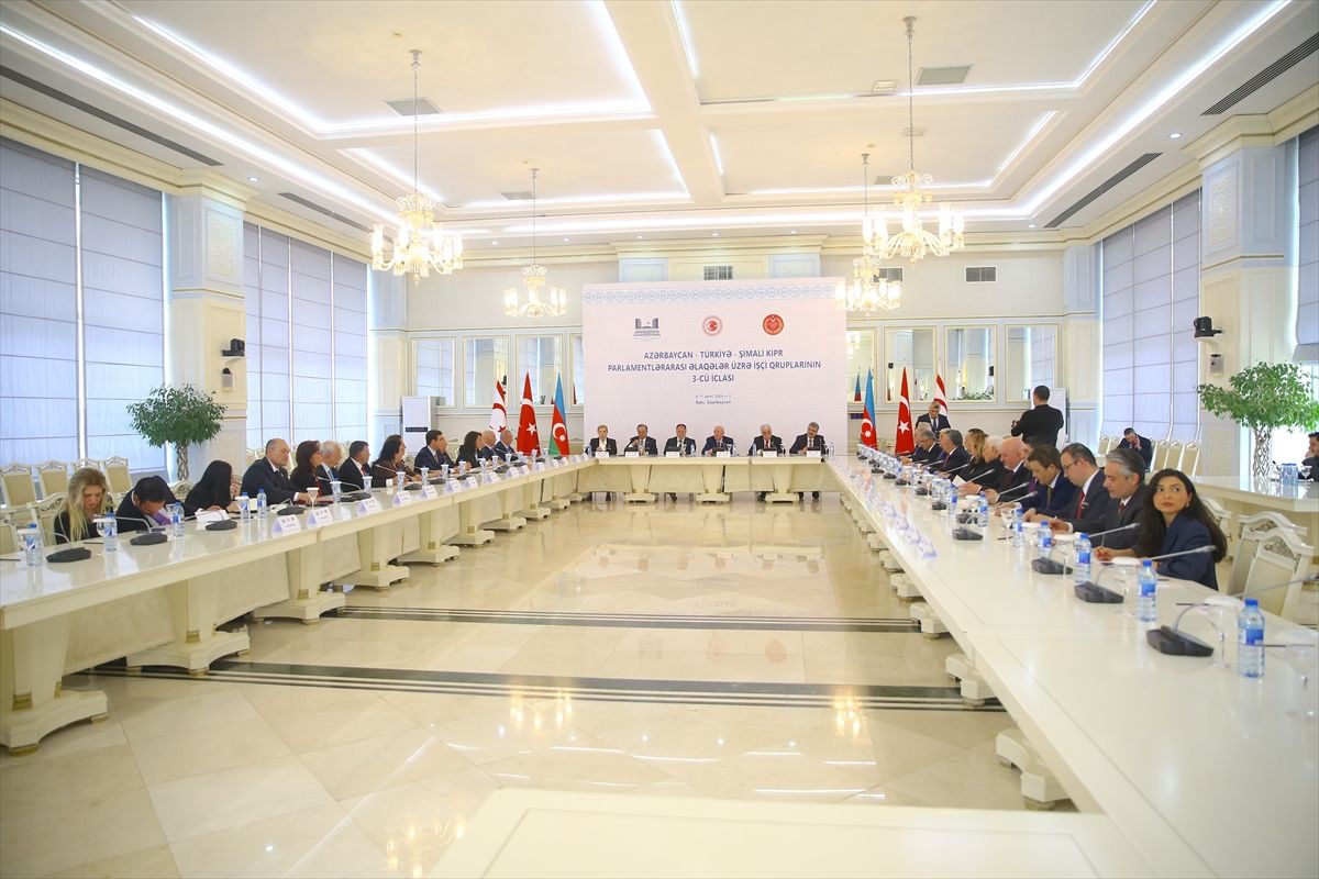 Türkiye, Azerbaycan ve KKTC parlamentolar arası dostluk grupları Bakü'de toplandı