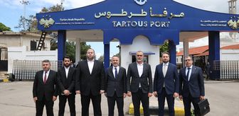 Türkiye'nin Şam Büyükelçisi Yılmaz, Tartus Limanı ve Banyas Rafinerisi'ni ziyaret etti