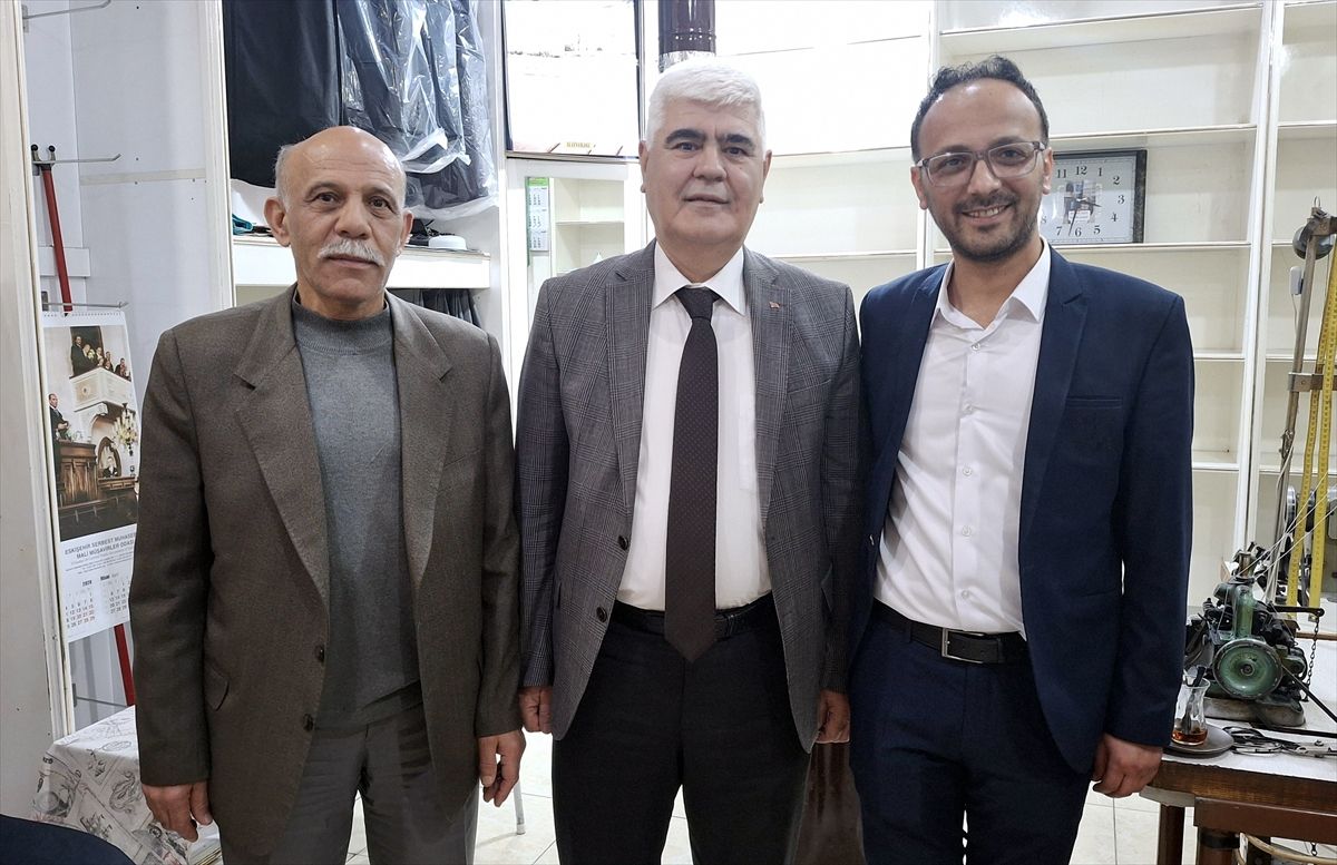 Türkiye Terziler Konfeksiyoncular ve Giyim Sanatkarları Federasyonu Başkanı Şen'den ziyaret