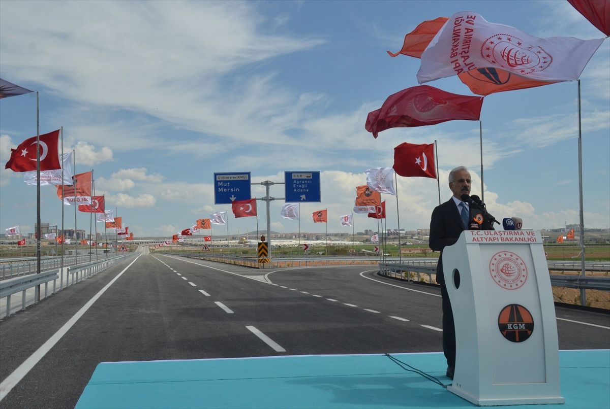 Ulaştırma ve Altyapı Bakanı Uraloğlu Karaman'da çevreyolu açılış töreninde konuştu Açıklaması