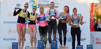 Uluslararası Bioderma Pro Beach Tour Alanya Grand Slam Şampiyonası sona erdi