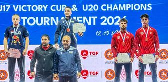 Uluslararası Zafer Kupası Güreş Turnuvası Antalya'da tamamlandı