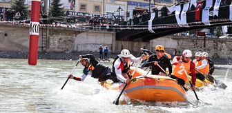 ÜNİLİG Türkiye Rafting Şampiyonası Bayburt'ta başladı