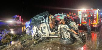 Uşak'ta zincirleme trafik kazasında 4 kişi hayatını kaybetti