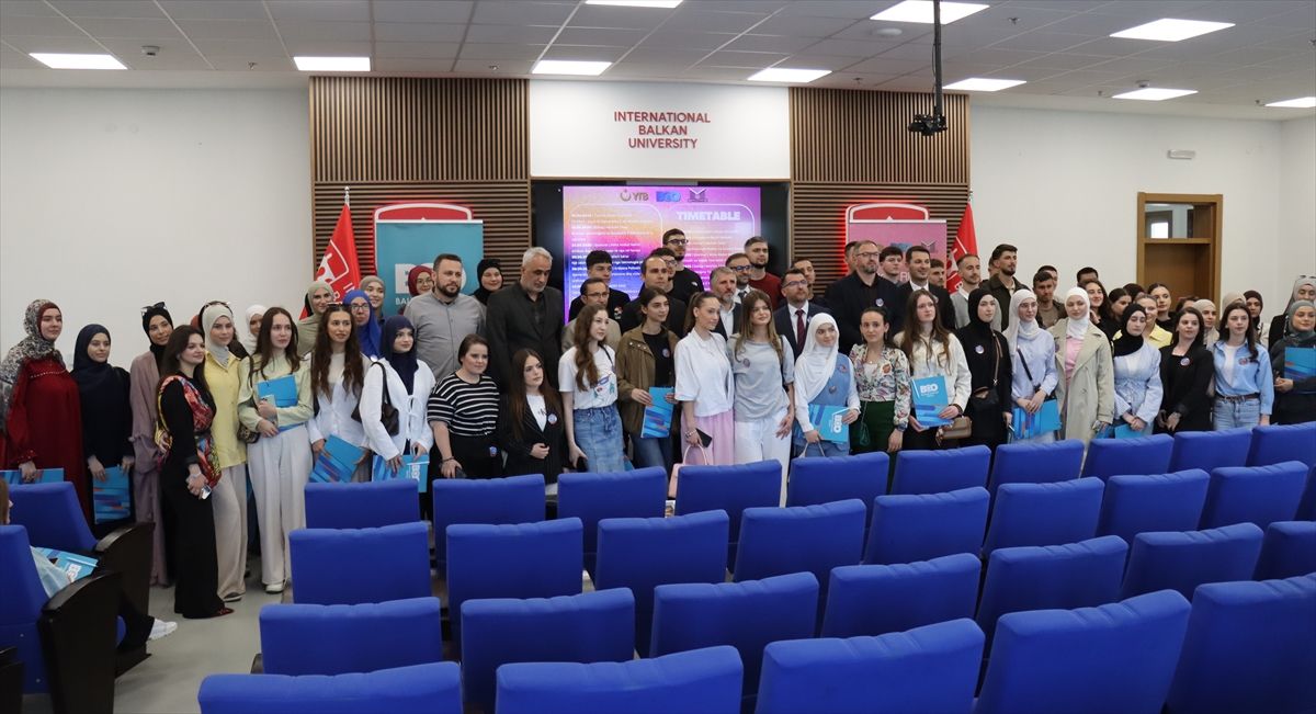 Üsküp'te 'GEN-Z' konulu '10. Balkan Gençlik Okulu' projesinin açılış programı düzenlendi