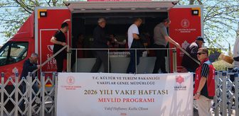 Vakıflar Haftası'nda 81 ilde mevlit programları düzenlendi