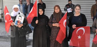 Vanlı aileler DEM Parti binası önündeki 'evlat nöbeti'ni sürdürdü