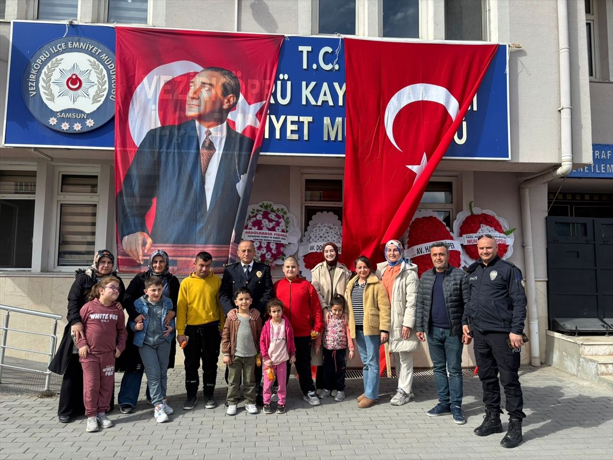 Vezirköprü İlçe Emniyet Müdürlüğü özel öğrencileri ağırladı