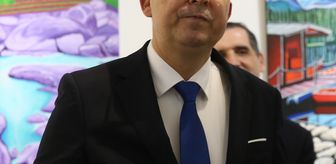 Viyana Yunus Emre Enstitüsü'nde Slovakya Maliye Bakanı Kamenicky'nin resimlerinin yer aldığı sergi açıldı