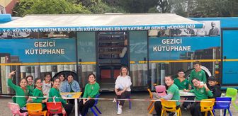 Yağlıdere'de gezici kütüphane öğrencileri kitapla buluşturdu