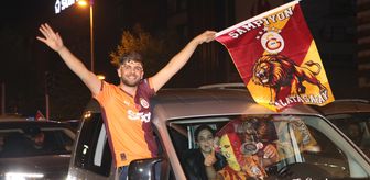 Yalova, Balıkesir ve Kütahya'da Galatasaray'ın şampiyonluğu kutlandı