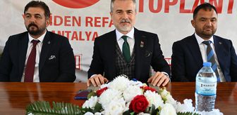 Yeniden Refah Partisi Genel Başkan Yardımcısı Kılıç, Antalya'da konuştu Açıklaması
