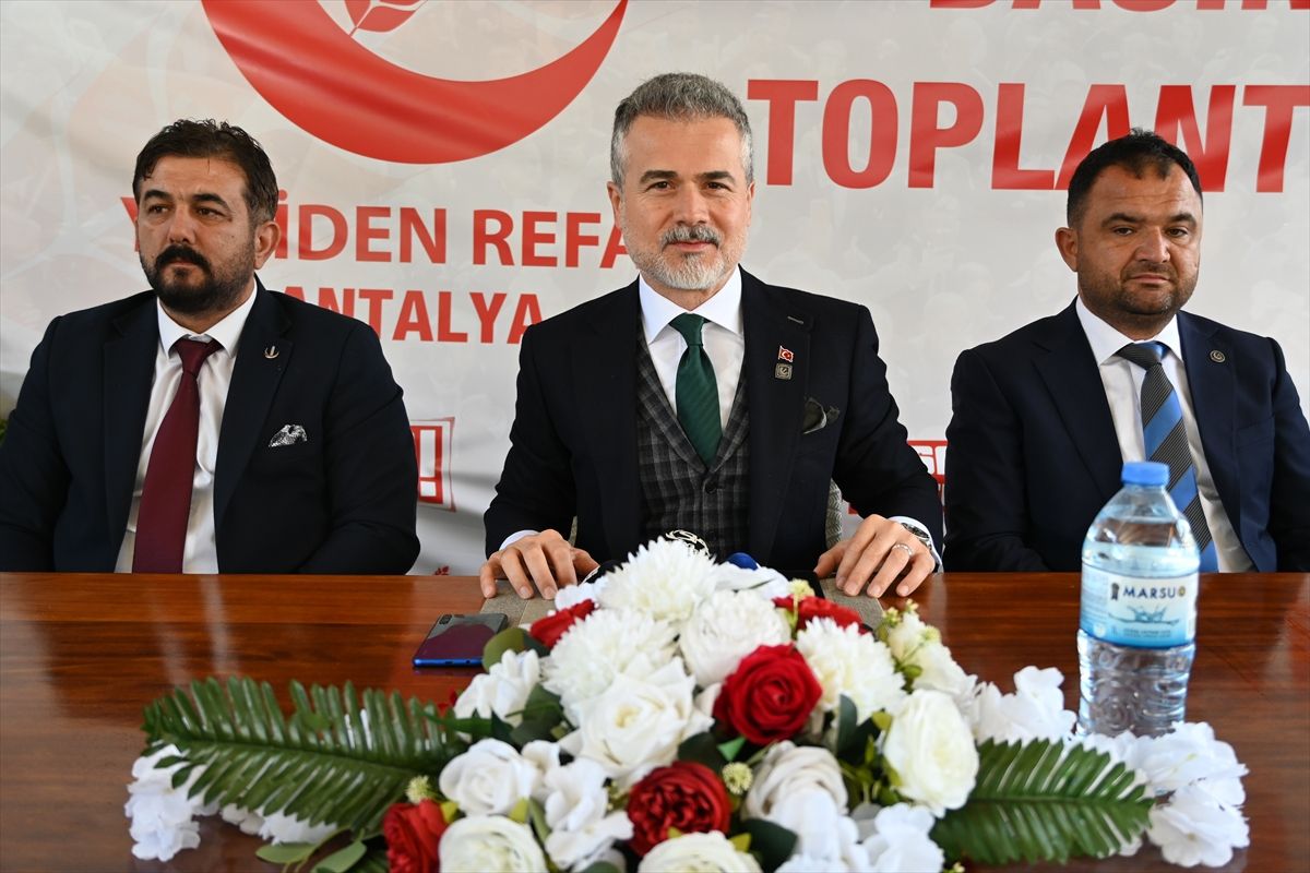 Yeniden Refah Partisi Genel Başkan Yardımcısı Kılıç, Antalya'da konuştu Açıklaması