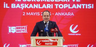 Yeniden Refah Partisi Genel Başkanı Erbakan, partisinin il başkanları toplantısında konuştu Açıklaması