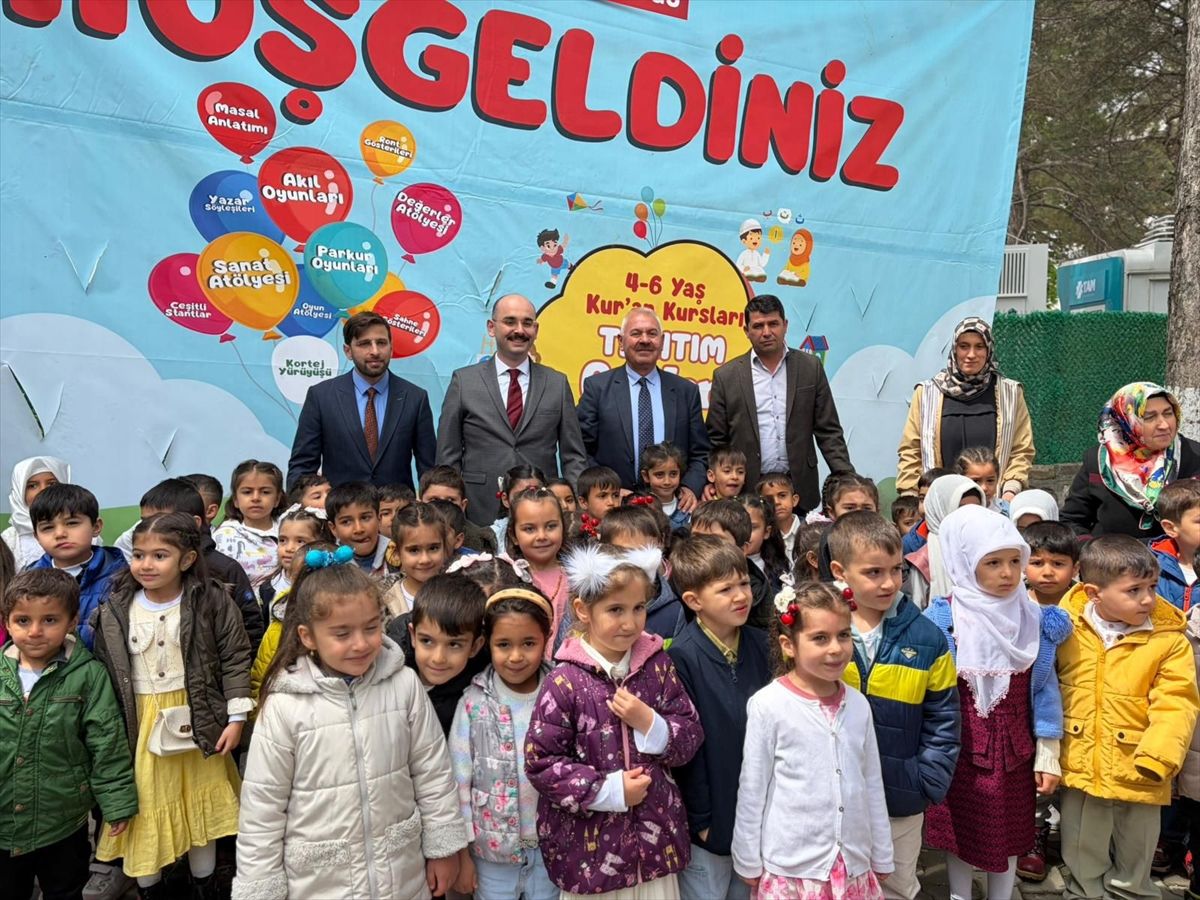 Doğanşehir'de 4-6 yaş Kur'an kursunun tanıtımı yapıldı